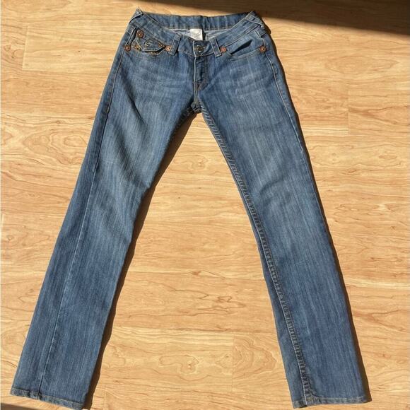 Vintage |True Religion| Low-Rise Billy Big T Woman’s Jeans - Picture 3 of 13